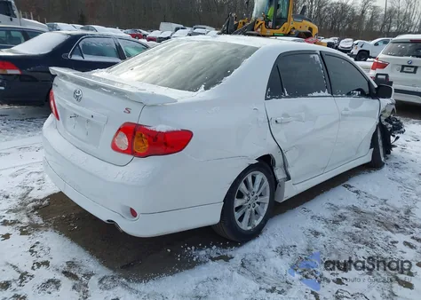 2010 Toyota Corolla S из США, поврежденный, VIN 2T1BU4EEXAC466020